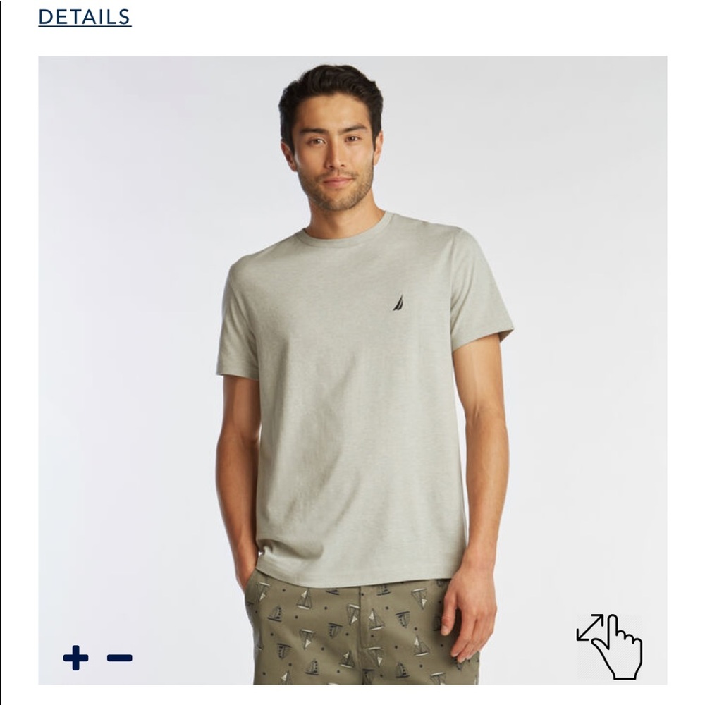 Gray men’s nautica t shirt